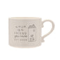 Widdop Moments Stoneware Ceramic Mum Mug - Mum is A Friend Mug - White Colour - Coffee Mug Tea Hot Drinks - Approx 350ml - Gift for Mum Birthday Mother's Day Present