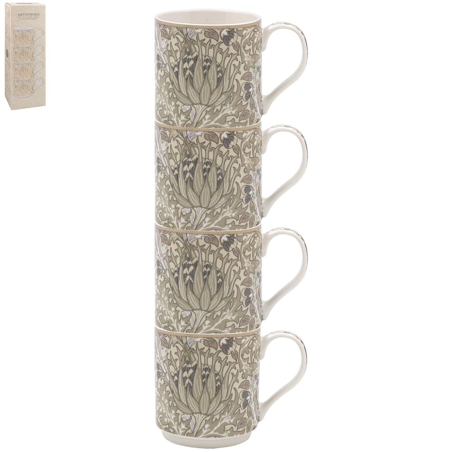 Lesser & Pavey Stacking Mugs Set