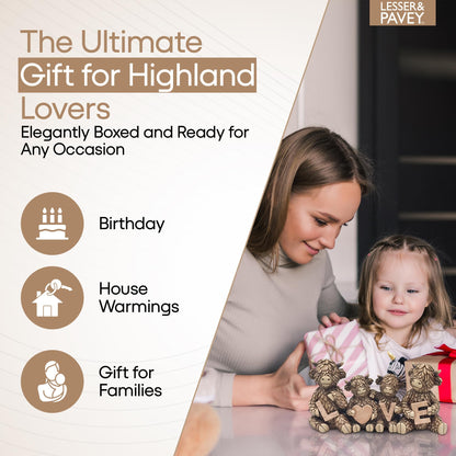 Lesser & Pavey Highland Cow