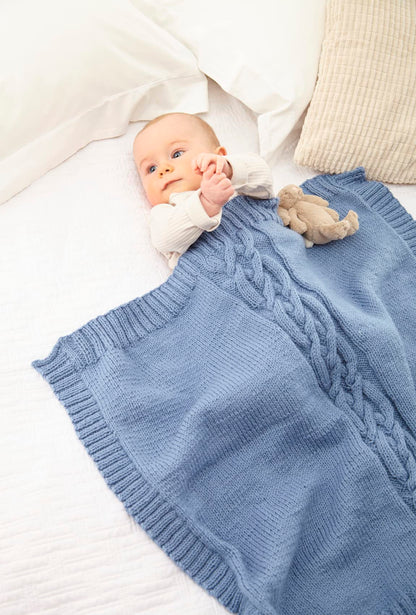 King Cole Newborn Baby Knits Book 4 for Premature to 24 Months - Little Book of Blankets