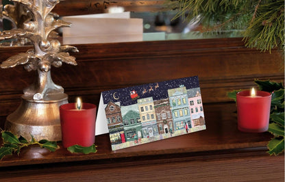 Tom Smith Boxed Christmas Cards Pack - 15 Luxury Xmas Cards with Envelopes and Seals - Recycled Eco Friendly Christmas Card Set