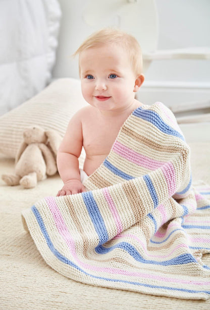 King Cole Newborn Baby Knits Book 4 for Premature to 24 Months - Little Book of Blankets