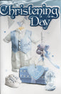 prelude Boys Christening Card ~ On The Christening Of Your Gorgeous Son ~ Babies Nursery Toys Scene