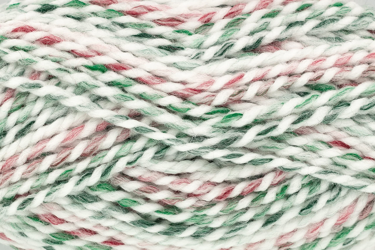 King Cole Christmas Super Chunky Knitting Yarn Acrylic & Wool Mix 1 x 100g (Candy Cane - 6103)