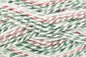 King Cole Christmas Super Chunky Knitting Yarn Acrylic & Wool Mix 1 x 100g (Candy Cane - 6103)