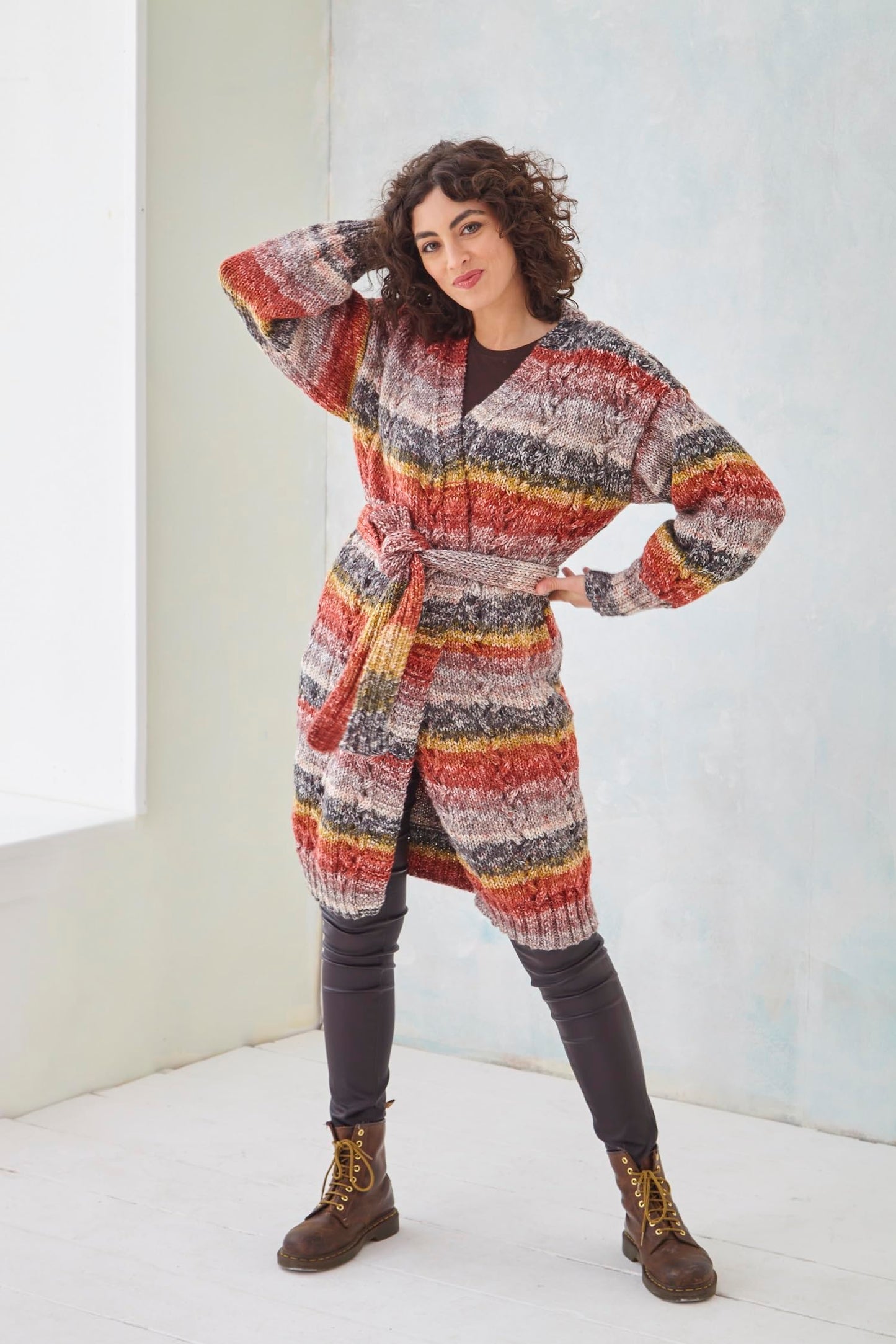 King Cole Ladies Knitting Pattern Womans Chunky Jacket & Waistcoat (6201)
