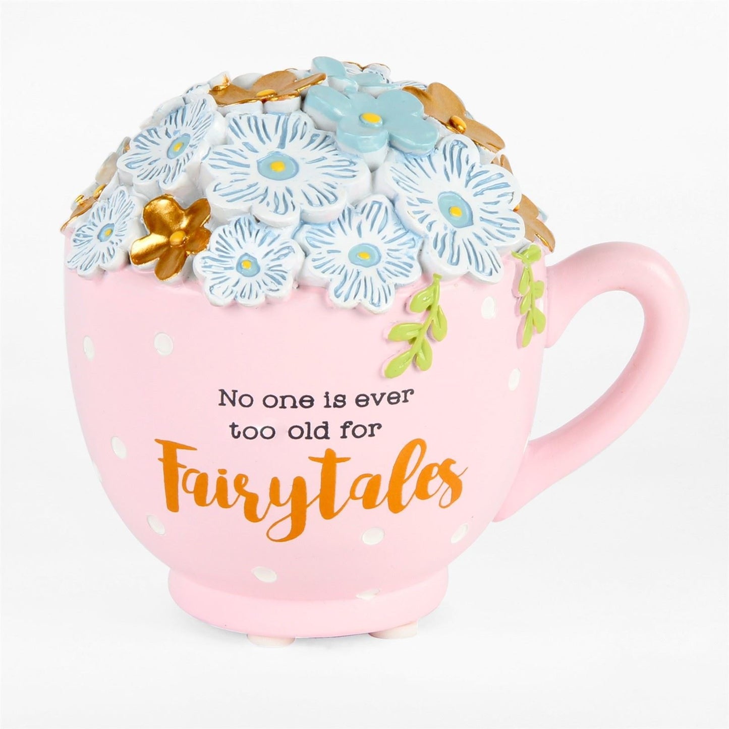 Widdop Vintage Boutique Resin Money Bank - Tea Cup