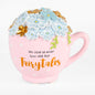 Widdop Vintage Boutique Resin Money Bank - Tea Cup