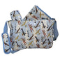 Powell Craft vintage plane oilcloth luxury changing bag