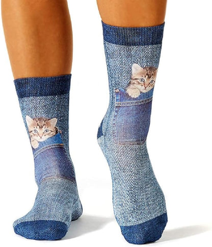 wigglesteps  cat lady  socks  eu  36-40  ladies