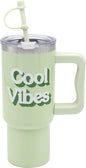 Cool Vibes Drinks Cup 700ml for Hot & Cold Drinks | Durable Coffee Cups for Home & Office | Comfortable & Easy-to-Hold Coffee Mugs for Beverages & Daily Use