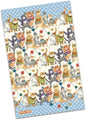 Kittens in Mittens Cotton Tea Towel Printed in The UK