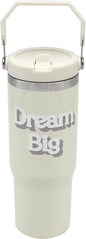 Cream Drinks Tumbler 900ml for Cold & Hot Drinks | Stylish Tumbler Drinking Glasses for Water & Cold Drinks | Lovely Tableware Glass Gifts for Women & Men