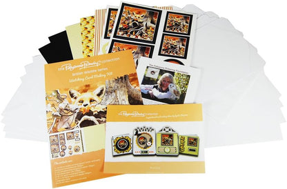 Pollyanna Pickering British Wildlife Card Making Kit, Watching