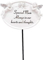 David Fischhoff Special Mum Graveside Oval Memorial Plaque on a Stick