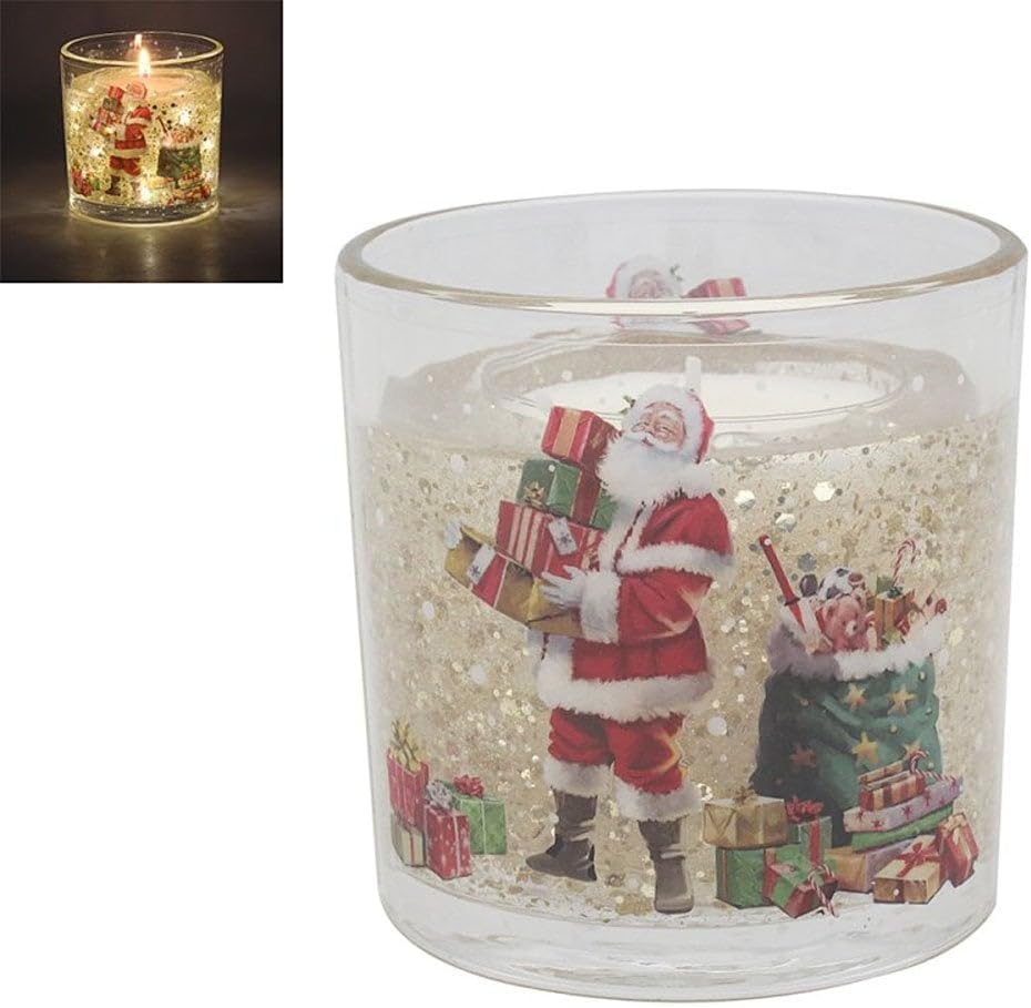 Lesser & Pavey Santa LED Gel Candle