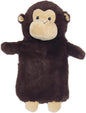 Lesser & Pavey Kids Hot Water Bottle Teddy | Lovely Hot Water Bottle Animal for Kids & Adults | Monkey Cuddly Hot Water Bottle in Multiple Animal Shapes - Cute and Soft