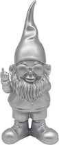 Lesser & Pavey Gnomes Behaving Badly Silver Figurines Statues For Home Decor | Ideal Ornaments Friendship Gifts For Women & Men | Lovely Table Centerpiece & Living Room Accessories