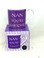Nan   you're Awesome   Boxed Fine China Mug