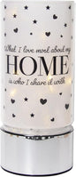 Lesser & Pavey LED Tube Lamp - What I Love Most About My Home is who I Share it with