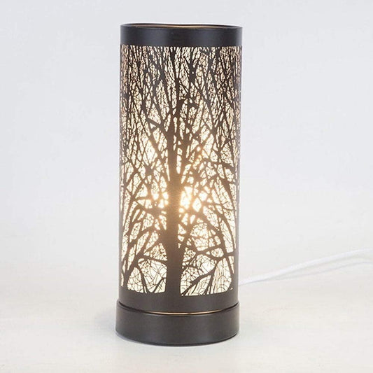 Innovative Aroma Touch Lamp | Colour: Black/White | Oil and Wax melt Fragrance Burner | Size: 10cm*26cm | 3 Light Settings