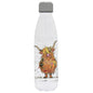 Stainless Steel Water Bottle  Eco Friendly Stainless Steel Bottle with Lid  Hamish Highland Cow Stainless Steel Bottles for Office, Sports or On The Go - Bug Art