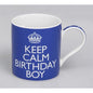 'Keep Calm Birthday Boy Blue