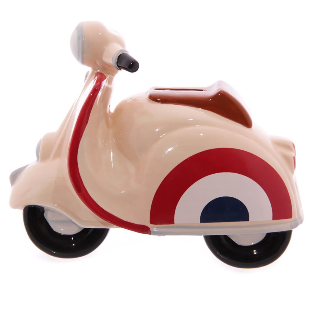 Puckator Roundel Decal Retro Scooter Money Box