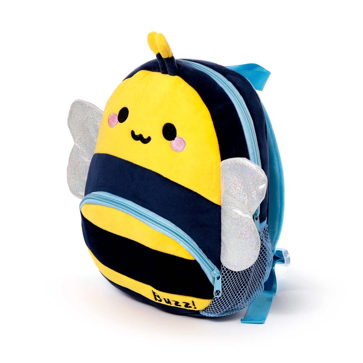 Puckator Adoramals Bobby the Bee Rucksack Backpack - Children's Backpacks - Small Luggage Bag - Travel Backpack - Backpack For School - Toddler Kids Backpack - Cute Bags - Nursery Backpack Back Pack