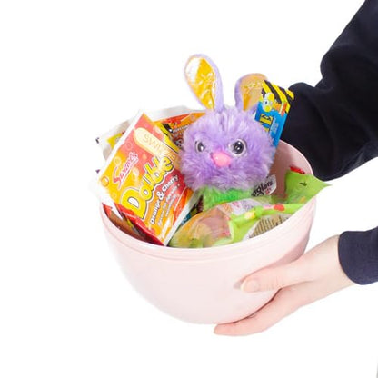 Eurowrap Extra Large Jumbo Plastic Refillable Easter Egg 35.6cm – Giant Fillable Easter Egg for Hunts, Gifts, Toys & Treats