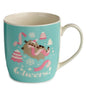 Puckator Christmas Pusheen the Cat Porcelain Tea Coffee Mug - Funny Home Accessories - Cute Gifts for Girlfriend - Large Mugs for Men Women Hot Drinks - Cute Cups Presents - Secret Santa Gift Cup Set
