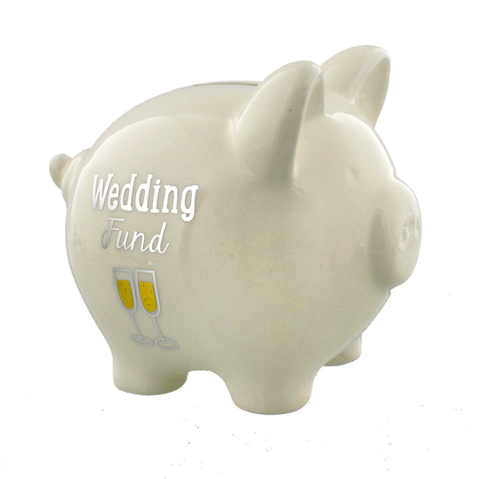 Wendy Jones-Blackett Collection Piggy Bank - Wedding Fund