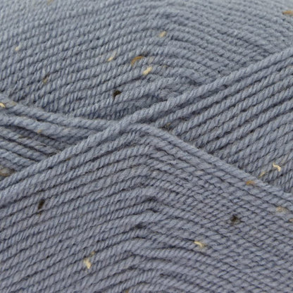 King Cole Big Value Tweed DK Yarn - 100g Ball - Premium Acrylic Wool for Knitting & Crochet - Double Knit (1735 Blue Mountain)