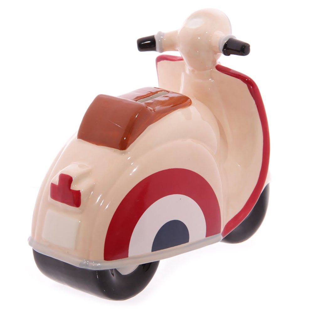 Puckator Roundel Decal Retro Scooter Money Box