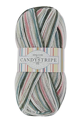 King Cole Candystripe candyfloss 3434 100grm