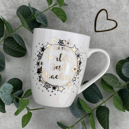 The Persnickety Co Worlds Best Teacher Mug