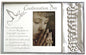Impressions by Juliana Confirmation Day Picture Frame & Prayer Beads