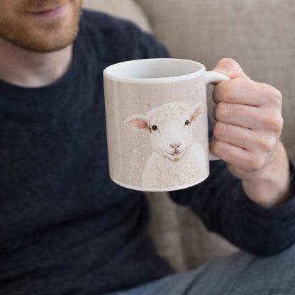 Design By Violet Ceramic Animal Mug in Gift Box – 350ml Countryside Mug for Easter, Gifting, Christmas and Birthdays