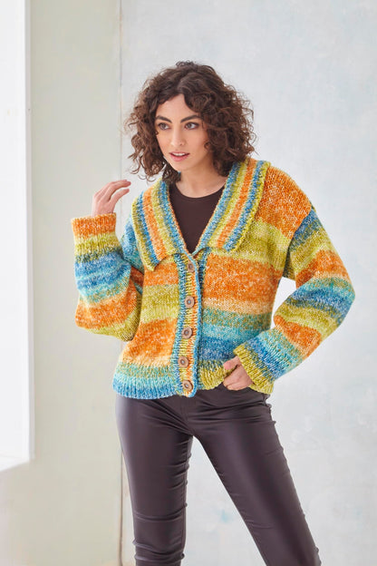 King Cole Ladies Knitting Pattern Womans Chunky Short Jacket & Waistcoat (6202)