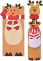 Cute Novelty Felt Christmas Wine Bottle Gift Bags & Character Toppers (Rudolph)