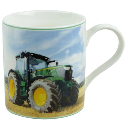 EastWest Harvest Rural Countryside green mug