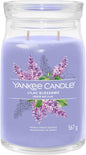 Yankee Candle Signature Scented Candle | Lilac Blossoms Large Jar Candle with Double Wicks | Soy Wax Blend Long Burning Candle