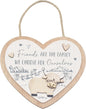 Lesser & Pavey Love & Affection Highland Cow Wooden Plaque - Friends For Home Decor & Gift | Wooden and Acrylic Plaques For Home and Office | Ideal Signs & Plaque Birthday Gifts For Women & Men