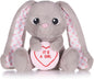 Swizzels Love Hearts "It's A Girl" Baby Buttons Bunny 7" (18cm) Plush Soft Toy for Newborn Babies