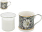 The Leonardo Collection Wm Morris Pimpernel Mug and Candle Set 350ml