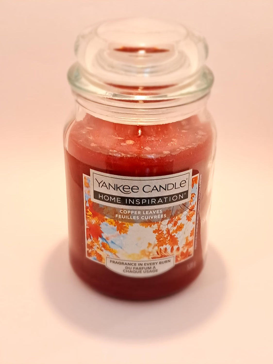 Yankee Candle Home Inspiration Autumn Leaves Scented Candle 538g