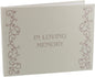 Juliana In Loving Memory Book of Condolence Guest Book FL303