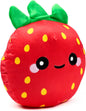 Puckator Squidglys Elidi the Strawberry Foodiemals Plush Toy - Plushies Cute Animal Baby Newborn Kids Toys Stuff Gifts Gift For Girlfriend Cuddly Stuffed Toy Plushie
