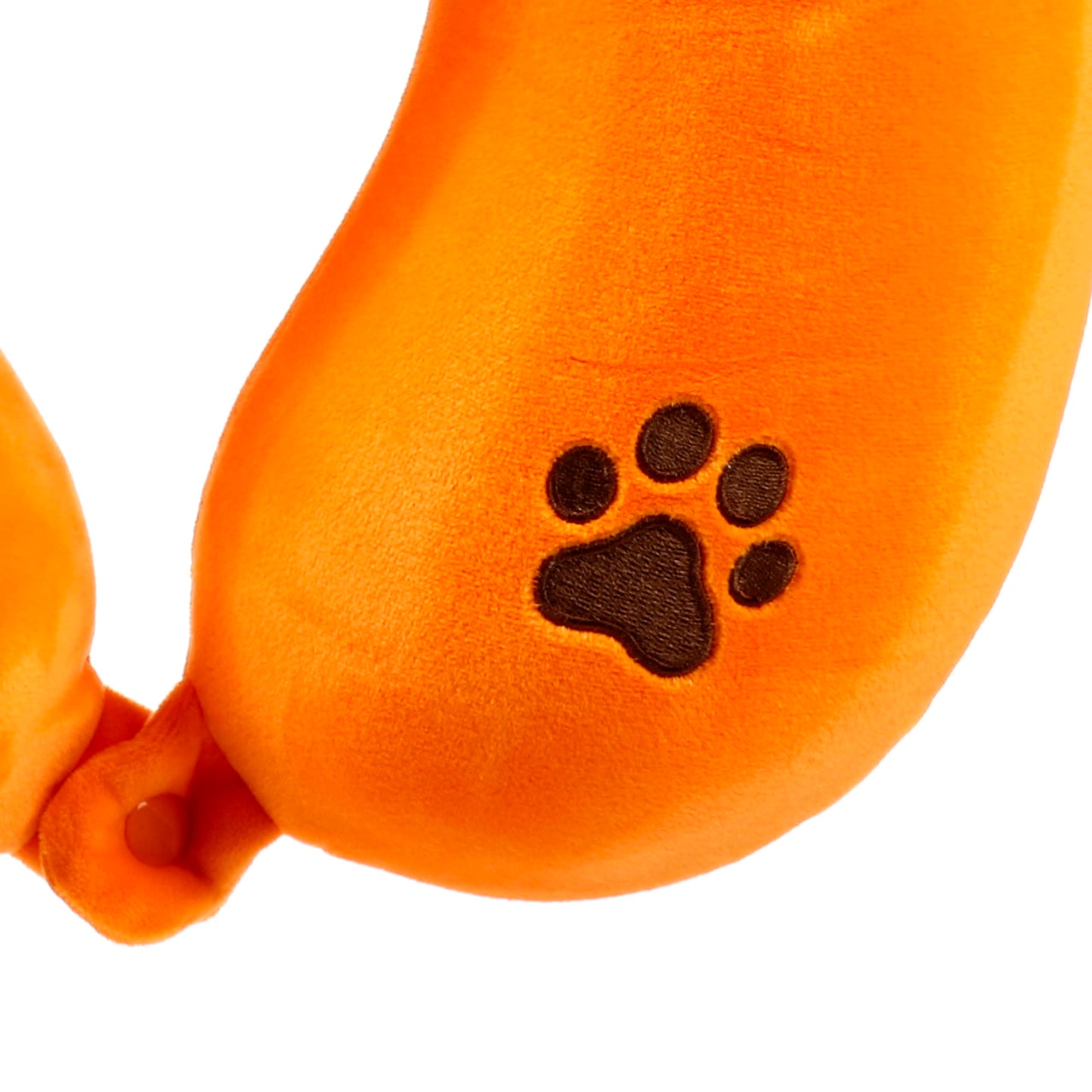 Relaxeazzz Alfie the Tiger Adoramals Plush Memory Foam Travel Pillow - Neck Flight Airplane Pillow For Travel - Kids Neck Pillows Cushion For Sleeping Neck Pain Adults - Airport Essentials