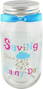 Pennies & Dreams - Saving For A Rainy Day - Money Jar